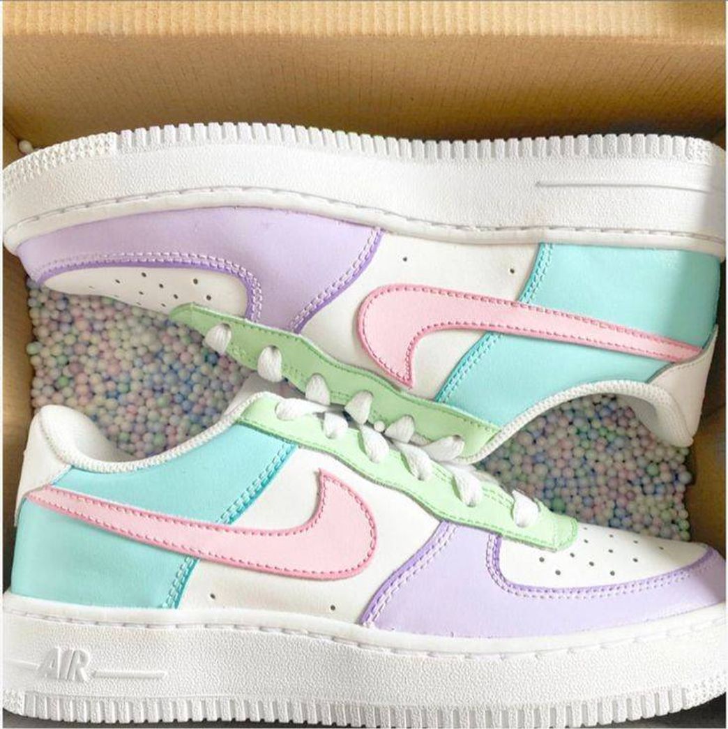 Fashion Nike air force 1 colorido 