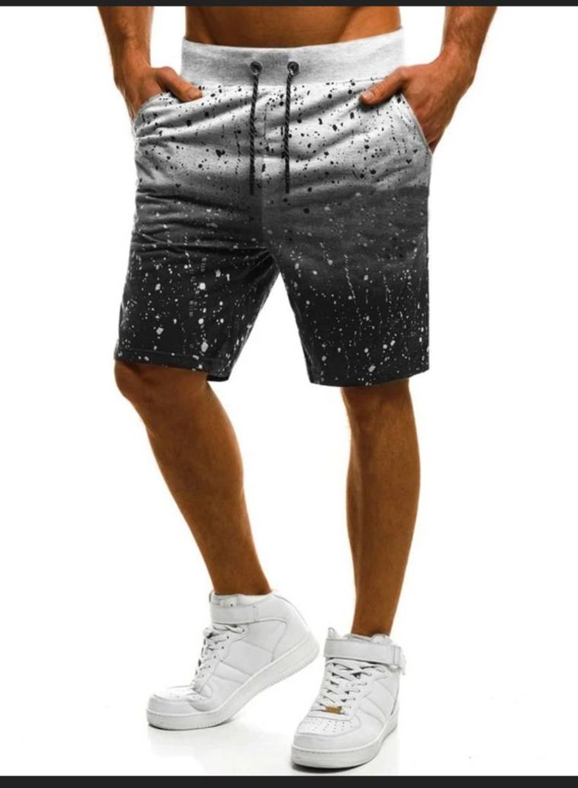 Moda Shorts moleton 