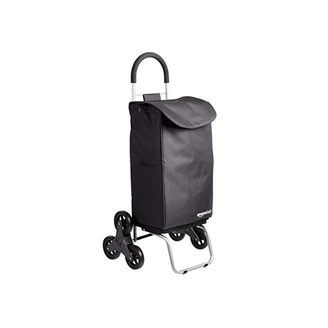 Moda Amazon Basics – Carrito para la compra plegable que puede subir escaleras