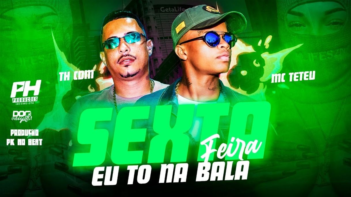 Canción Sexta-Feira Tô na Bala