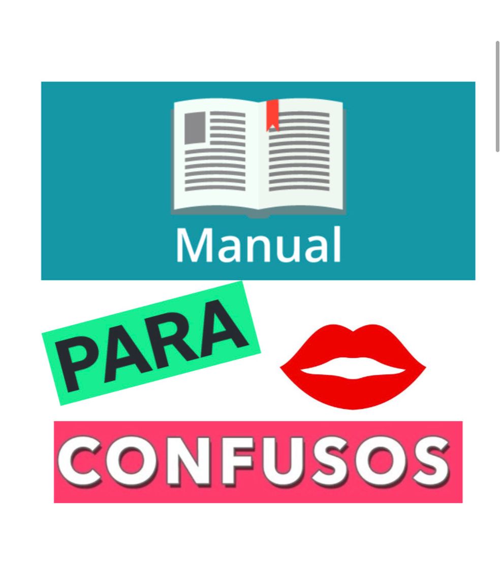 Libro MANUAL PARA 😘 CONFUSOS