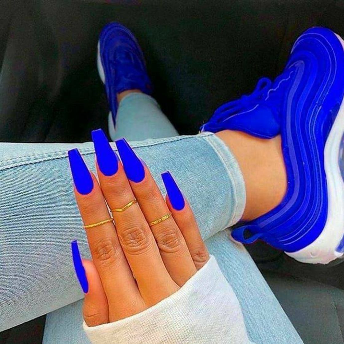 Fashion Blue nails