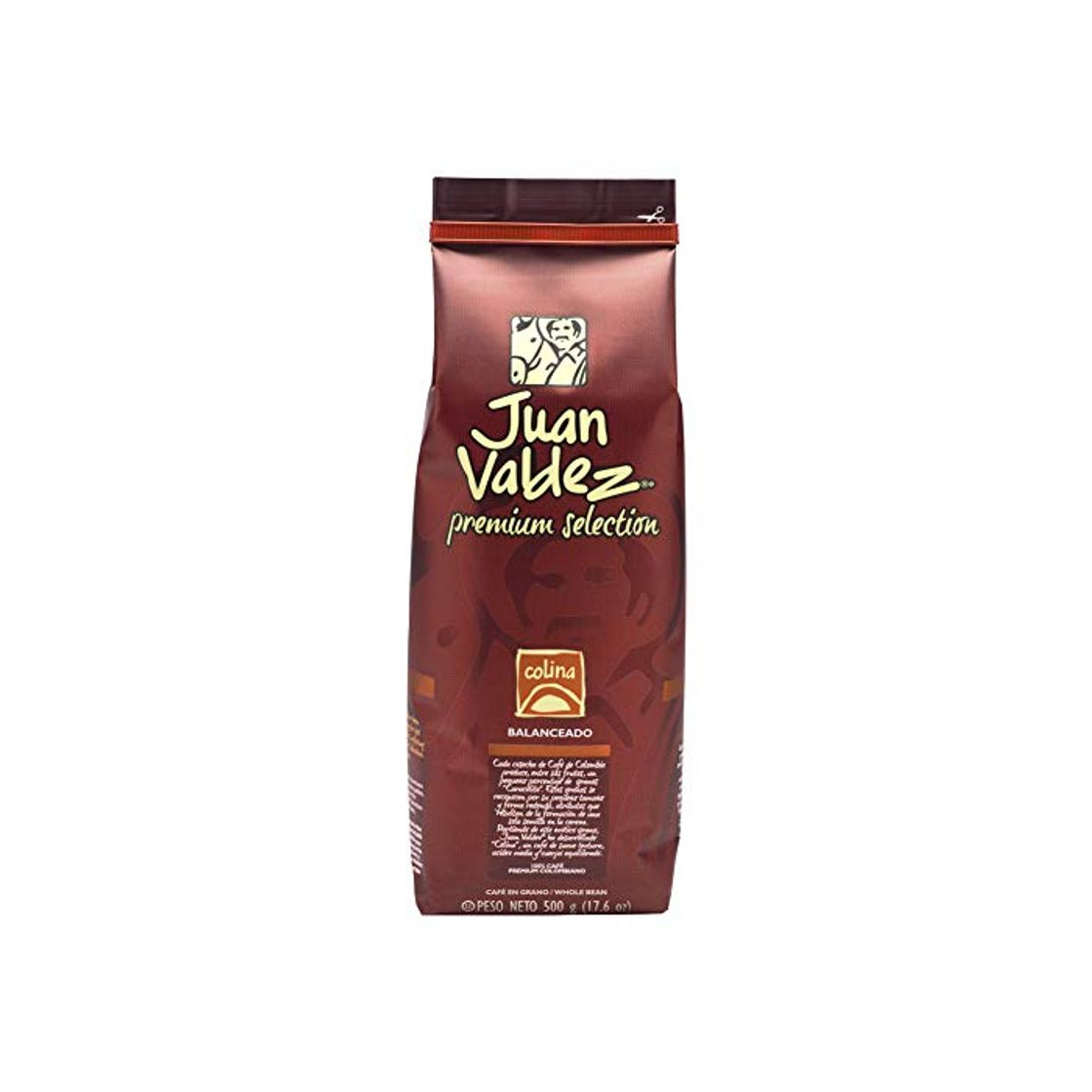 Producto Juan Valdez Premium Colina Café en Grano