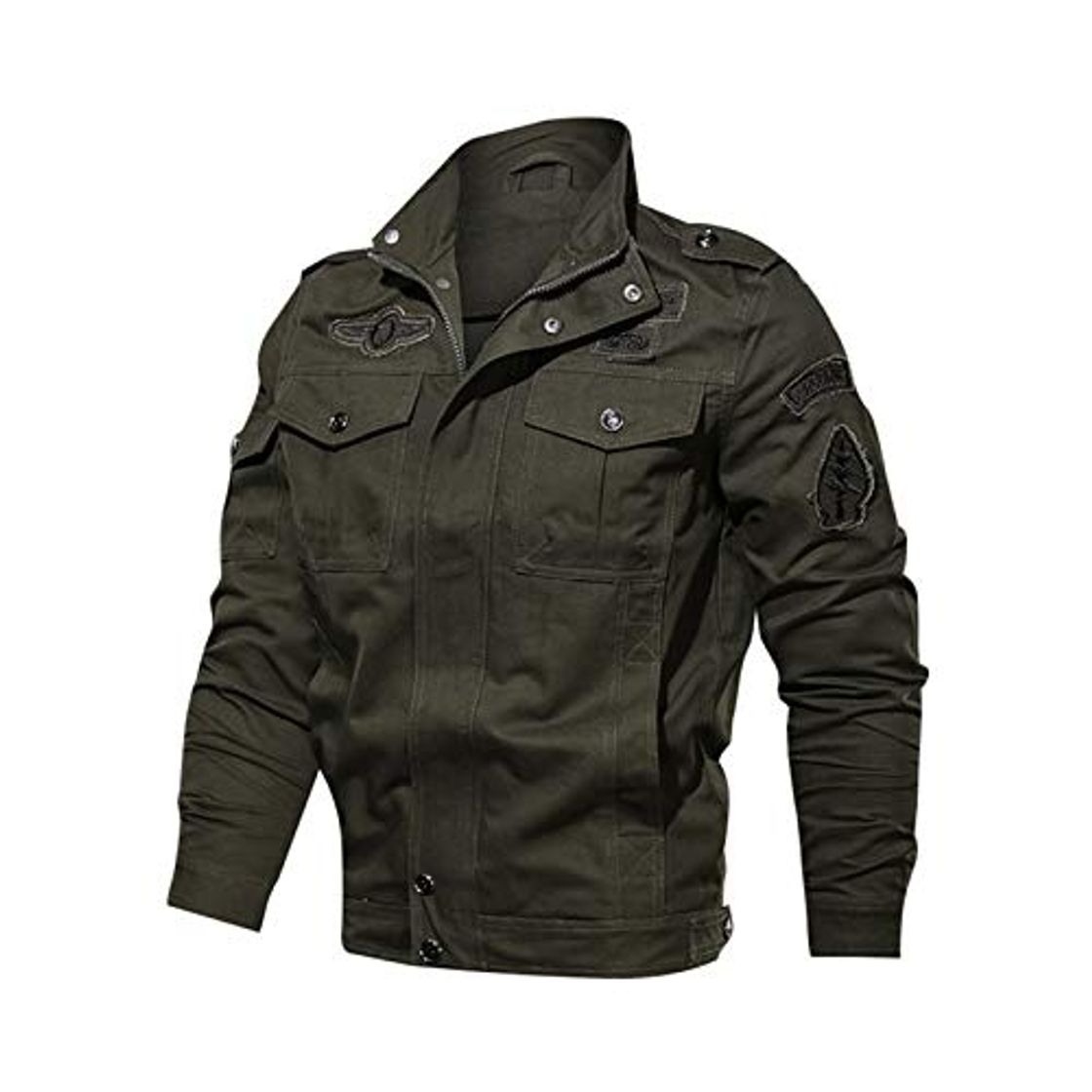 Fashion Jaquetas Jeans Militar Do Exrcito Soldado Outerwear Outerwear Algodão Masculino Roupas De