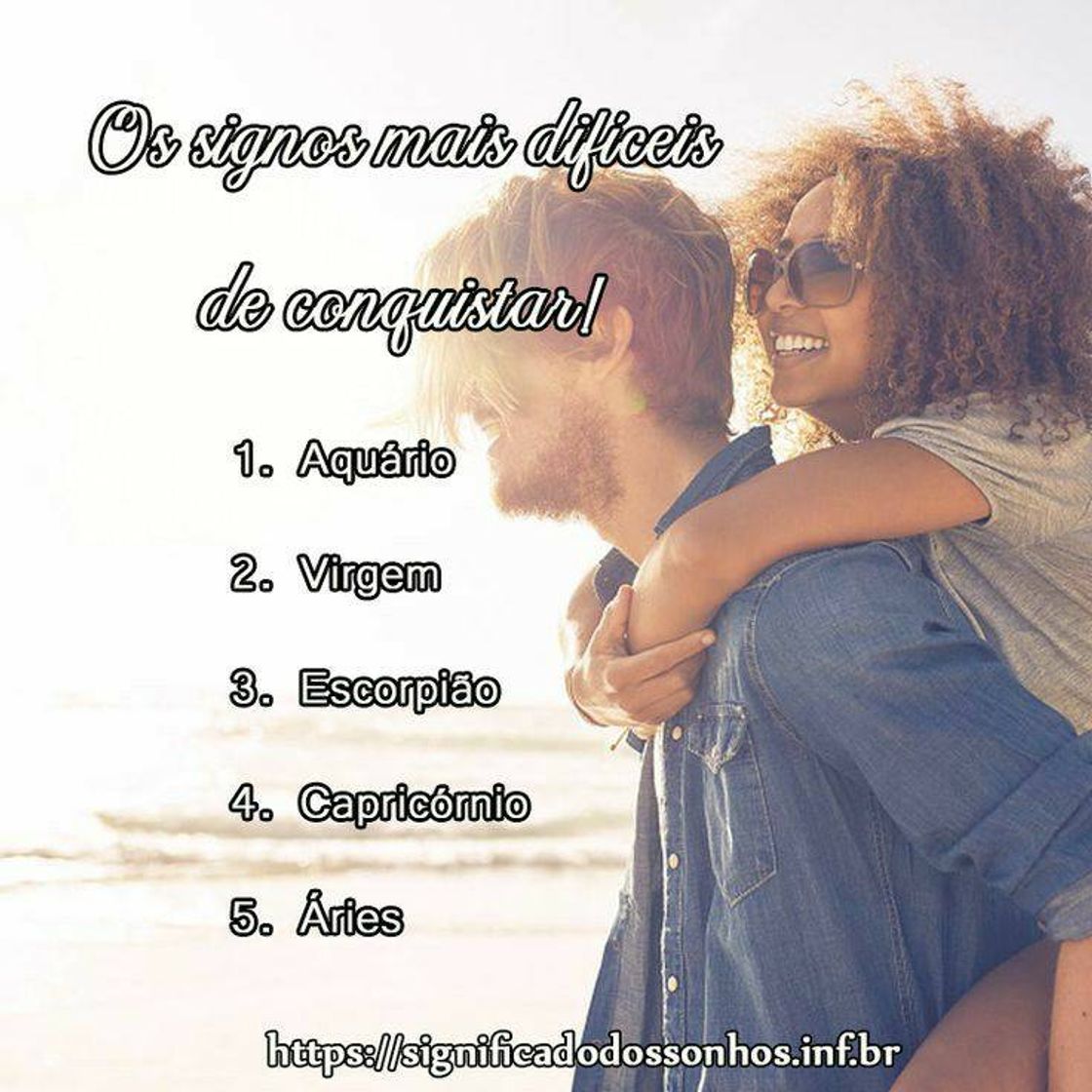 Moda Signos difíceis de conquista 