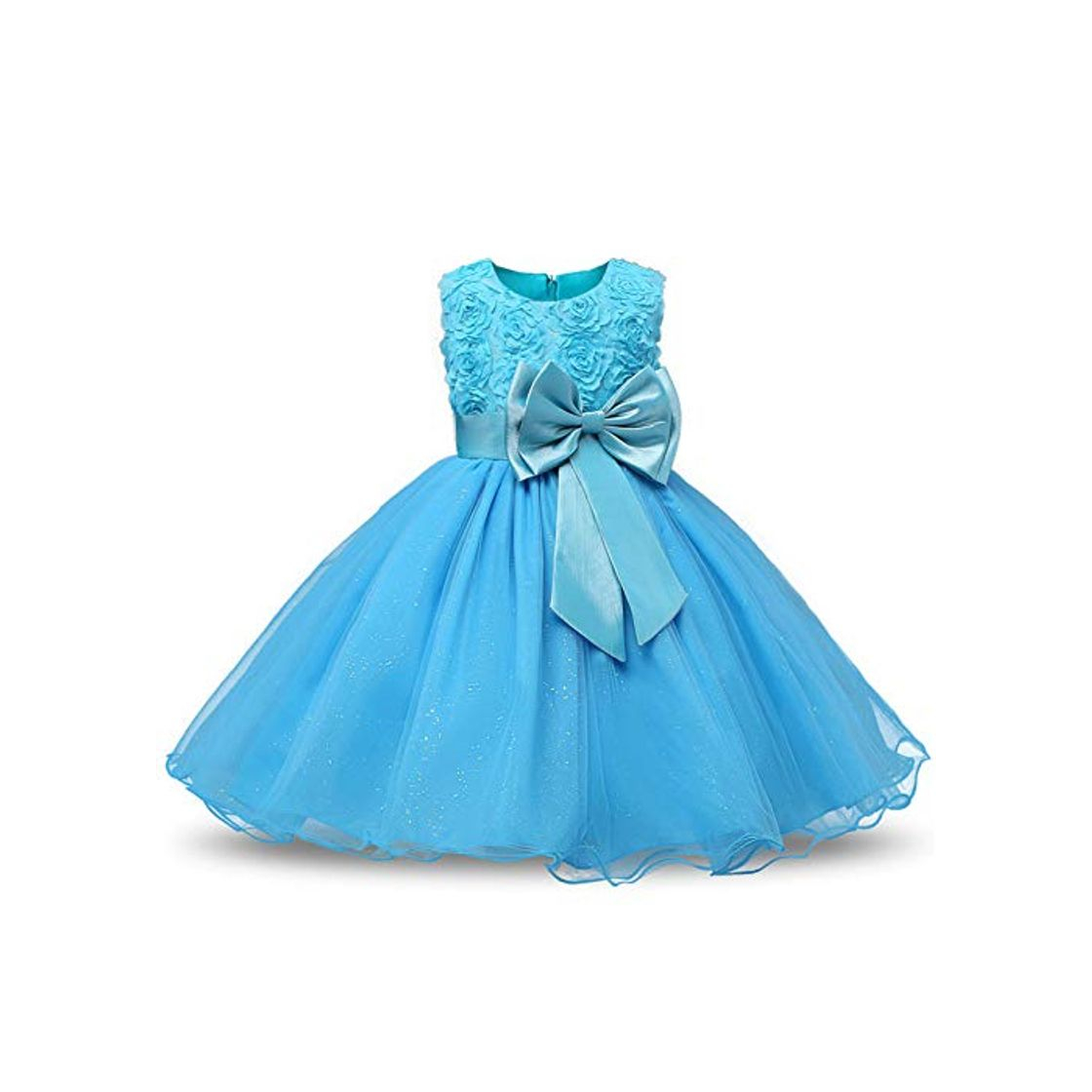 Fashion Vestido da menina de Flor para o Casamento Pageant Formal crianças comunhão Traje para a menina pequena Princesa criança júnior menina Dama de honra