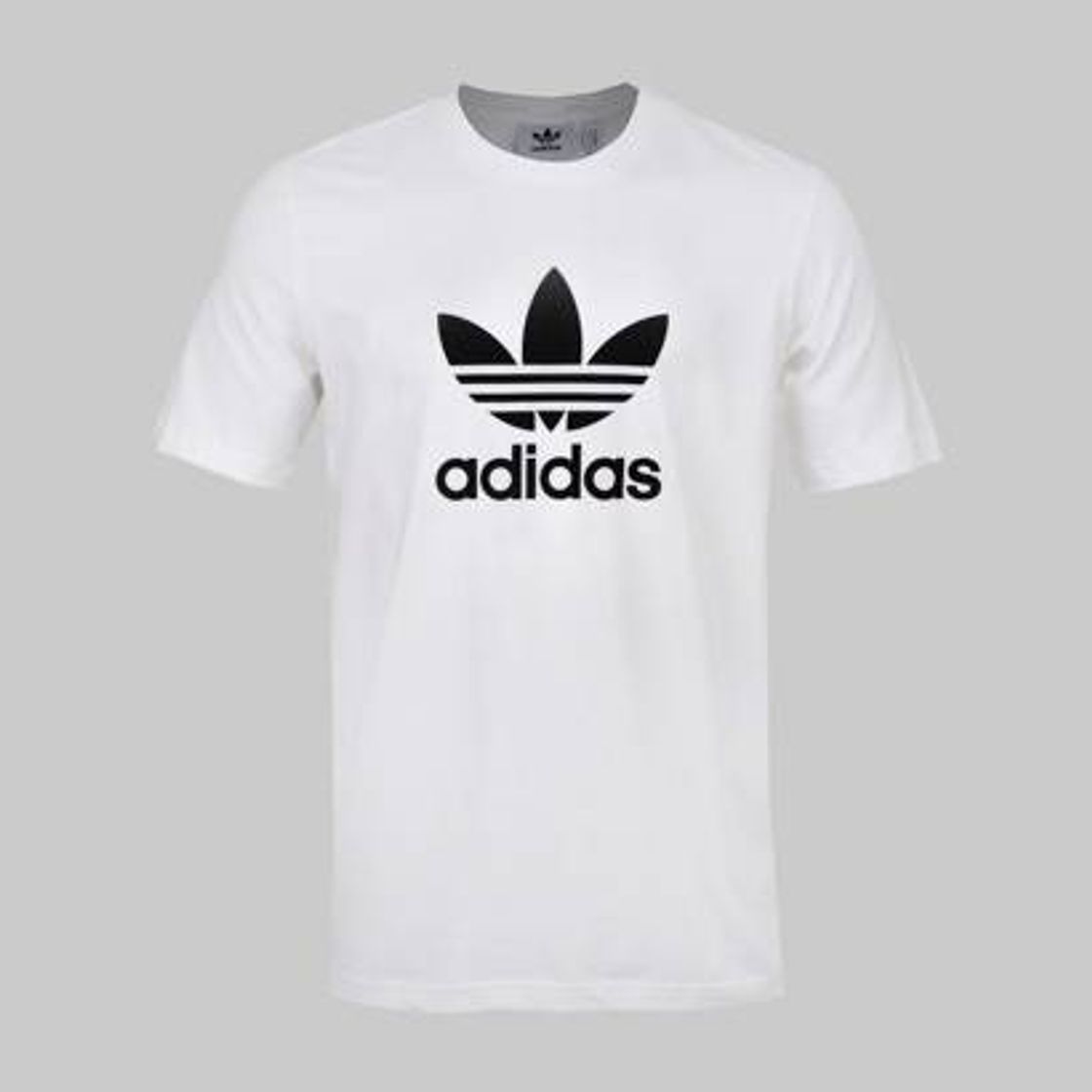 Moda Camiseta adidas Originals Trefoil Branca