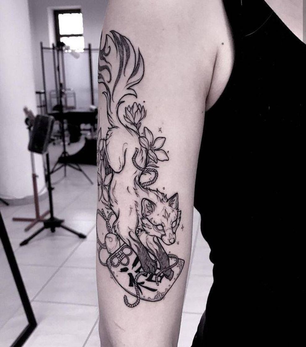 Moda Tattoo raposa