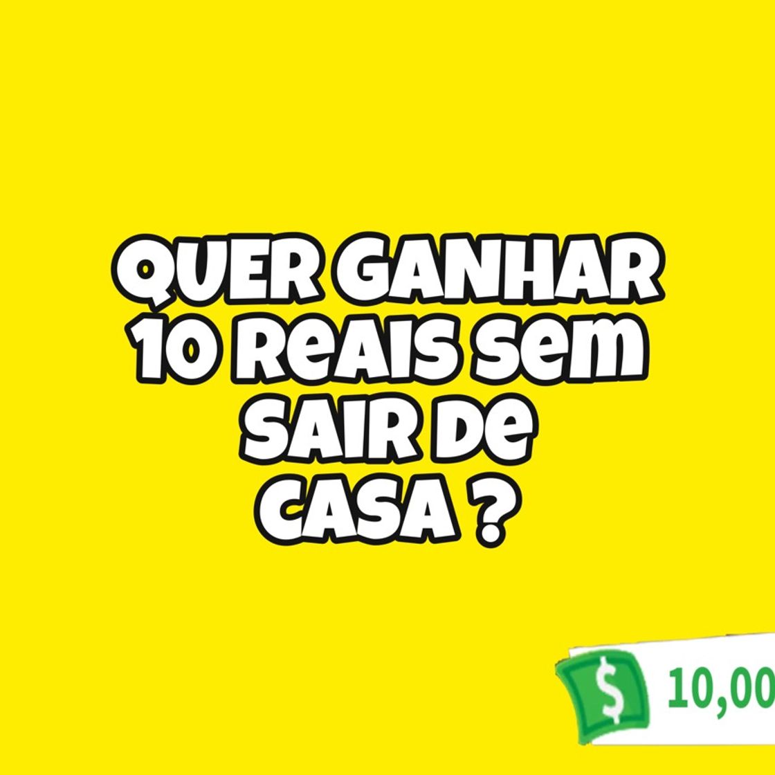 Fashion ganhar 10 reais sem sair de casa!!!