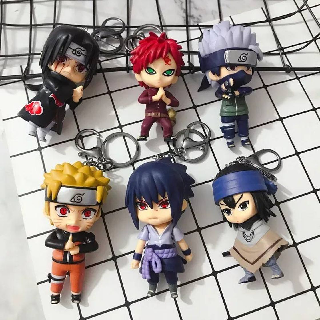 Social Chaveirinhos de acrílico do naruto