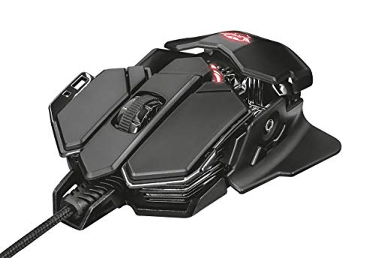 Social Trust GXT 138 X-Ray - Ratón Gaming Iluminado RGB con 10 Botones