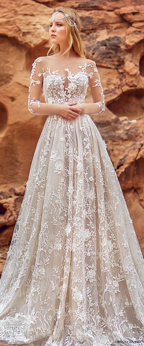 Fashion QING XIN-1225 Wedding Dress,Prom Dresses del Banquete de Manga Larga Vestido de