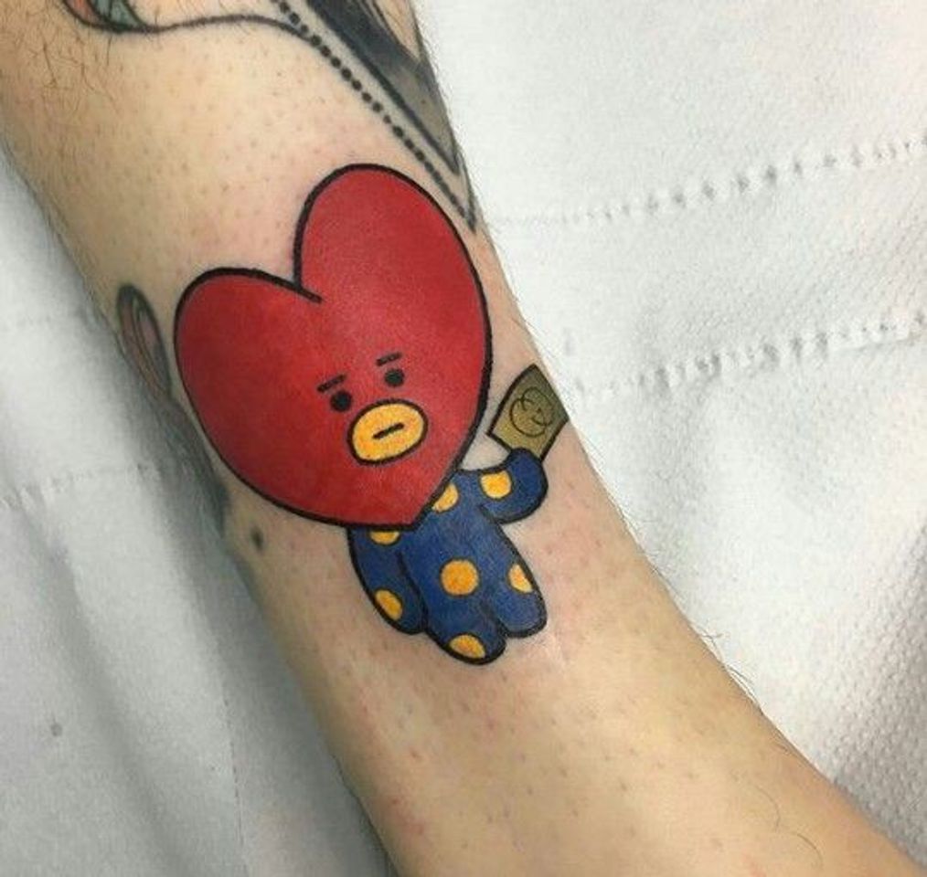 Moda Tatuagem do BTS