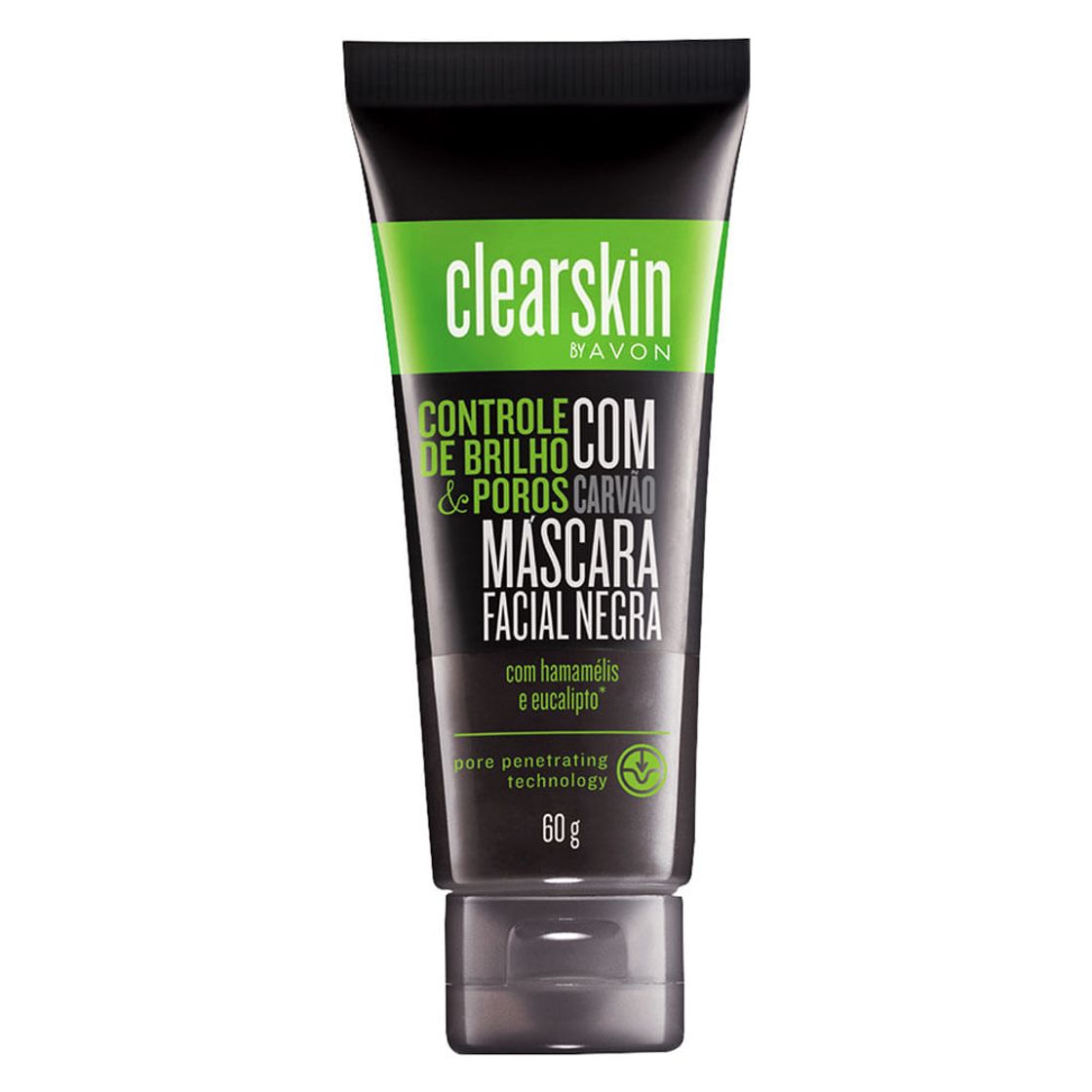 Fashion Máscara Facial Negra com Carvão Clearskin - 60g

