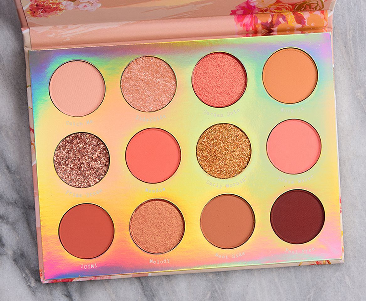 Fashion Sweet Talk Warm Coral Eyeshadow Palette | ColourPop