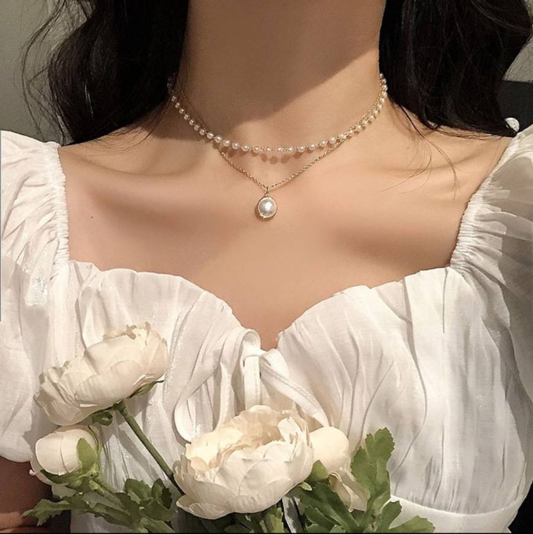 Fashion pearl chain and choker