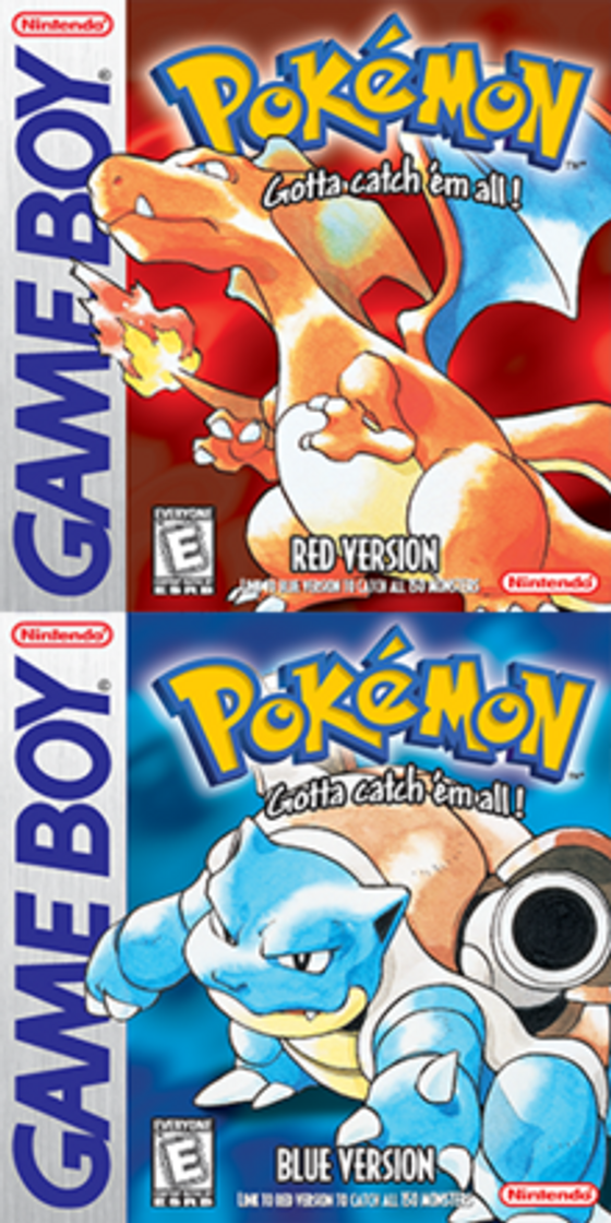 Videogames Pokémon Red & Blue