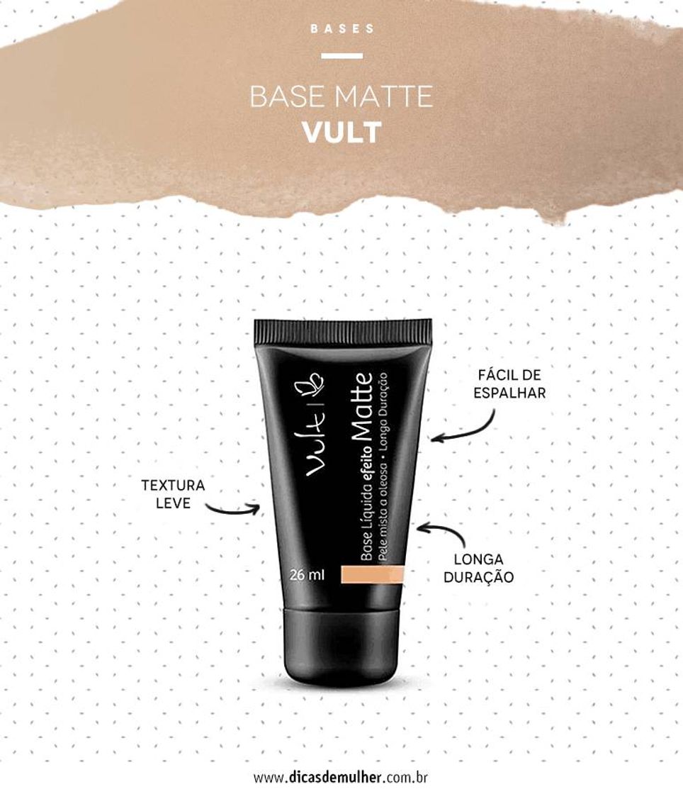 Fashion Base Vult Matte: A melhor base nacional.