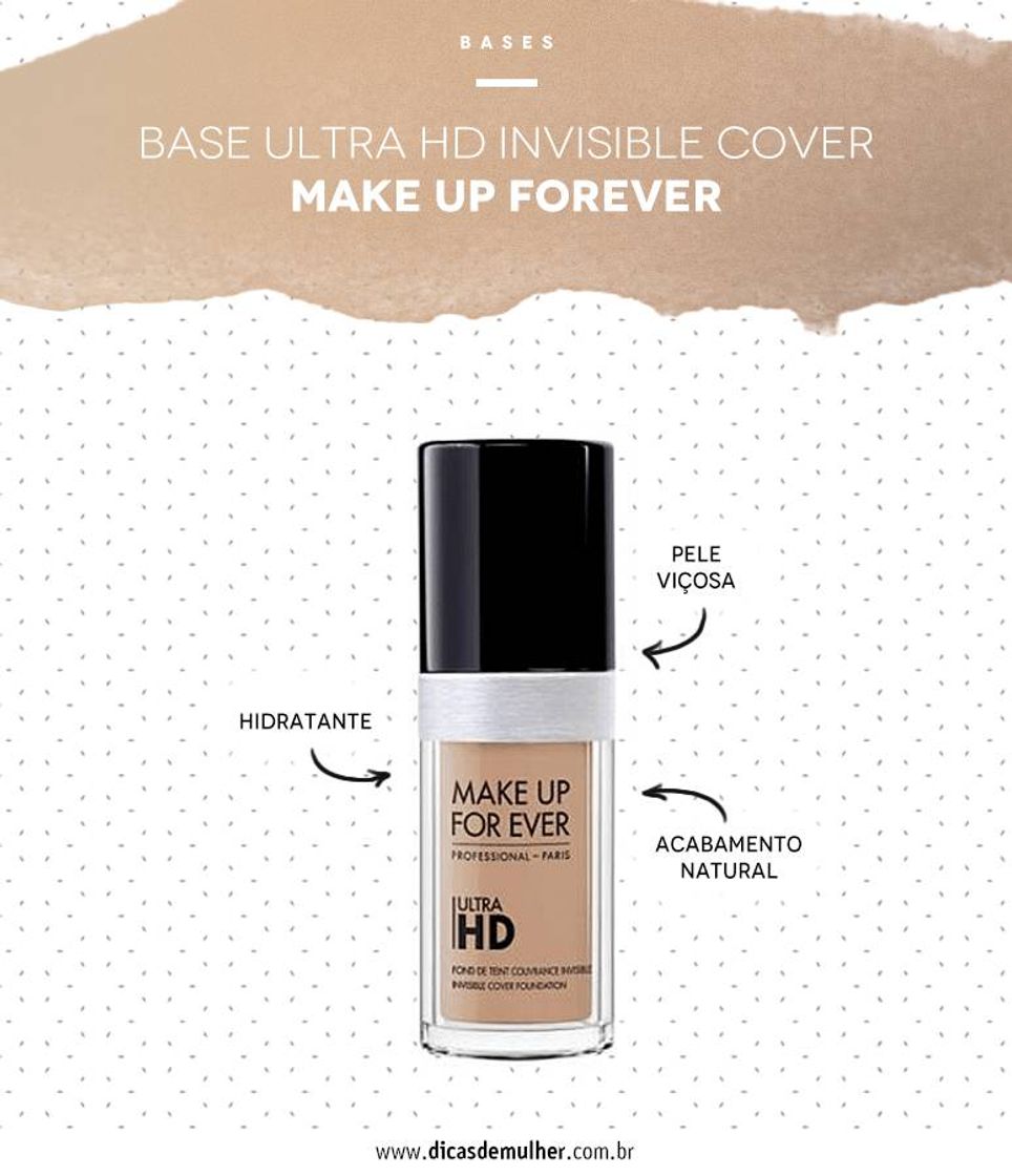 Fashion Base Ultra HD Invisible Cover Make Up Forever: Definição 4k