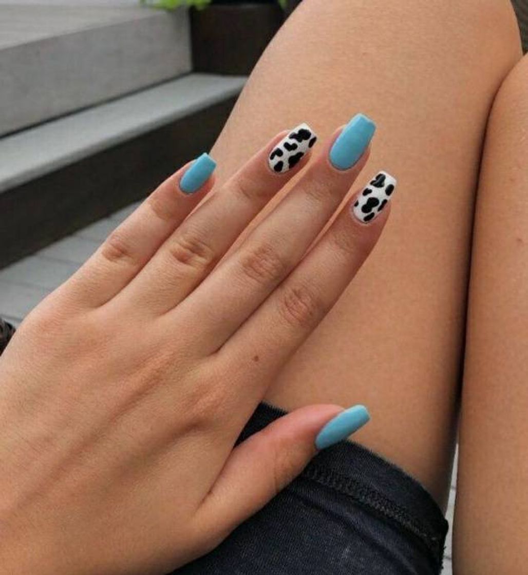 Fashion unhas cow