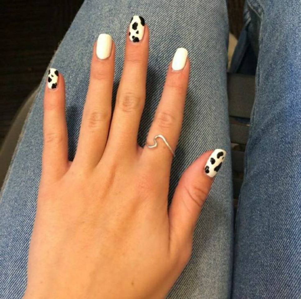 Fashion unhas cow