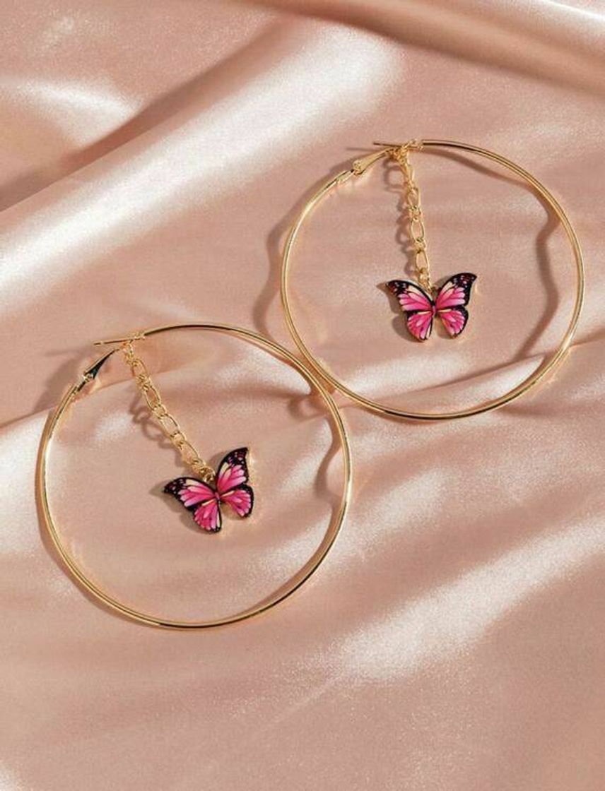 Moda brincos gold butterfly ⛓️🦋