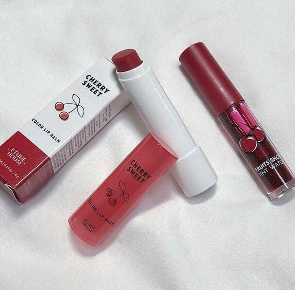 Fashion color lip sabor cereja 🍒