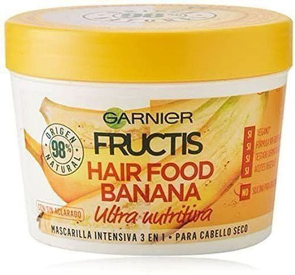 Belleza Garnier Fructis Hair Food Banana Mascarilla 3 en 1