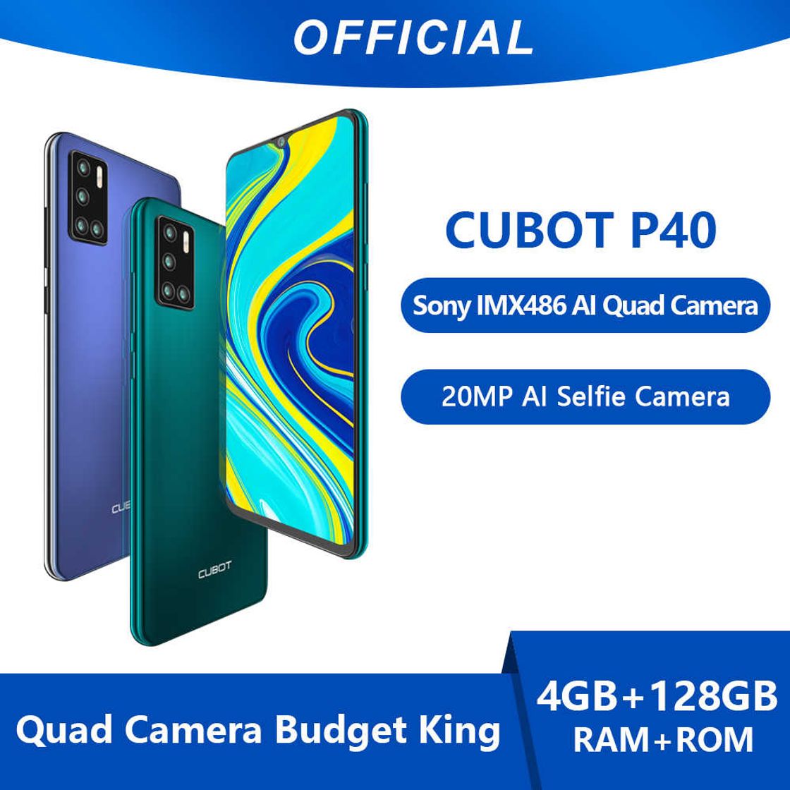 Product CUBOT P40 Smartphone Dual SIM 6.2 Pulgadas HD