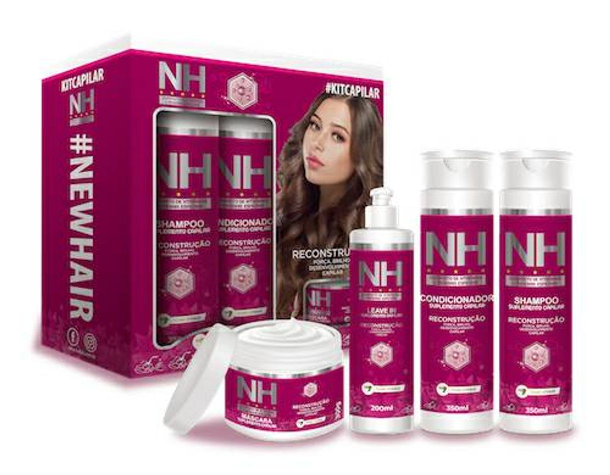 Product Kit com 4 itens new hair 