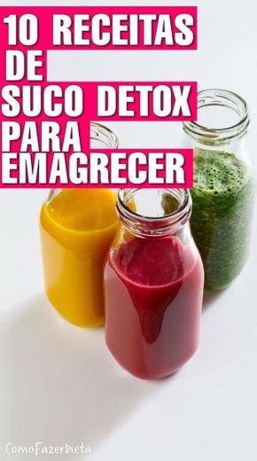 Suco detox para emagrecer 