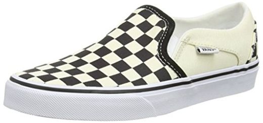 Vans Asher, Sneaker Mujer, Blanco