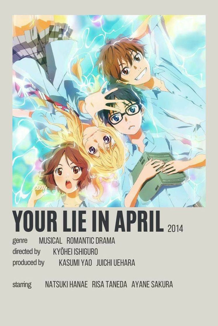 Serie Your Lie in April