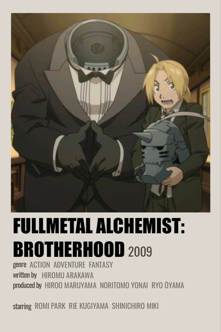 Serie Fullmetal Alchemist: Brotherhood