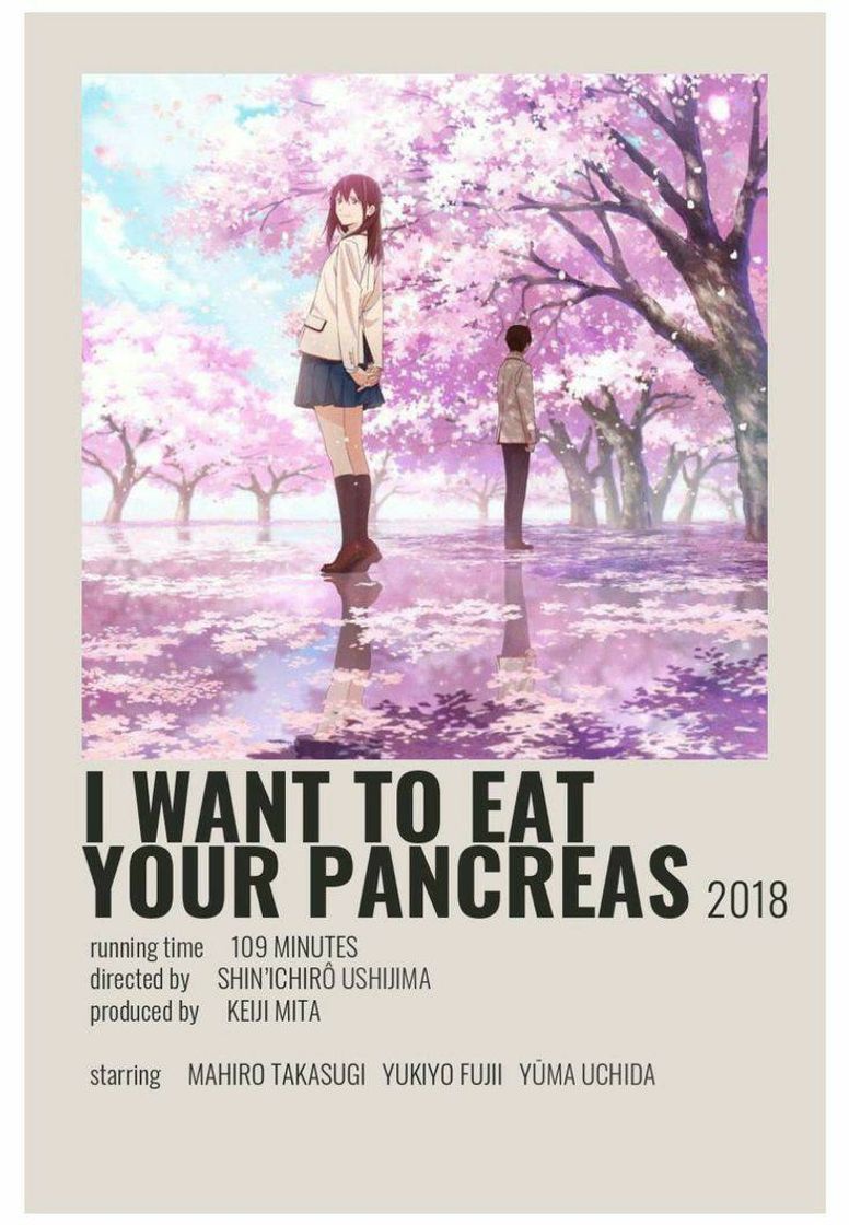 Película Quiero comerme tu páncreas