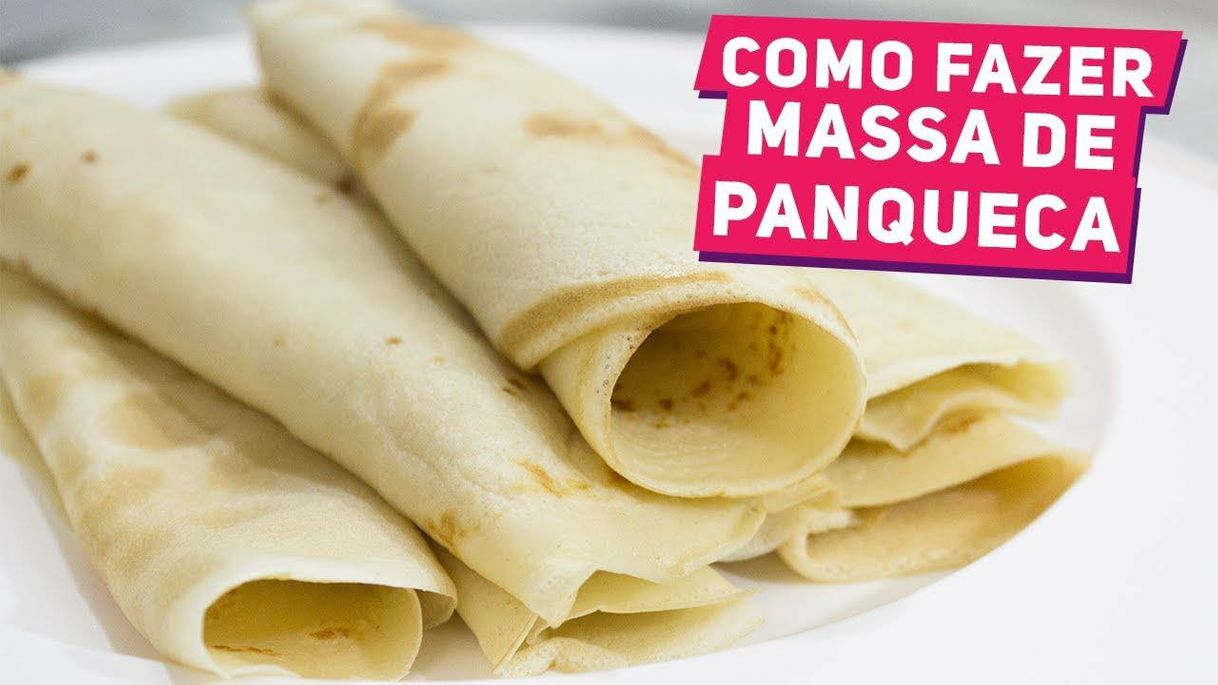 Fashion Receita Massa de Panqueca simples 