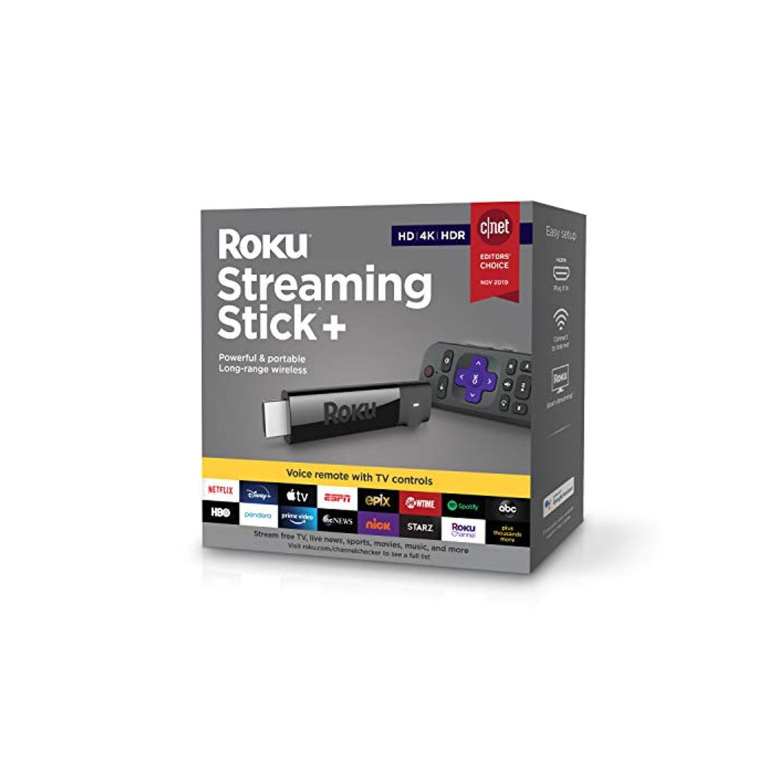 Producto Roku Streaming Stick+ Media Player 3810R 4K UHD