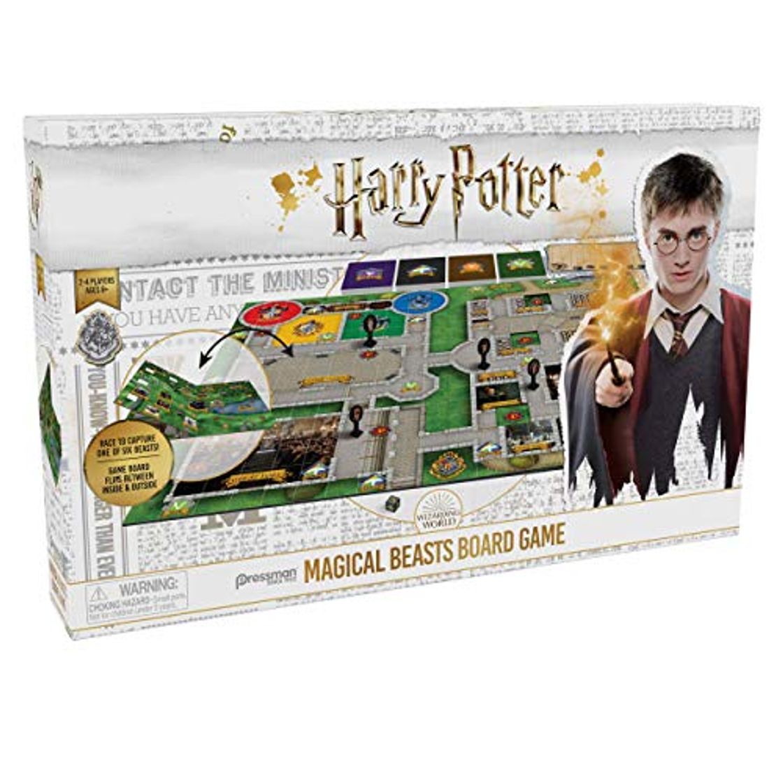 Lugares Pressman Harry Potter Animales Fantásticos Juego de Mesa, Multicolor, Talla Única