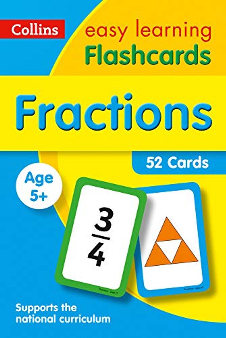 Productos Fractions Flashcards: KS1 Maths Home Learning and School Resources from the Publisher