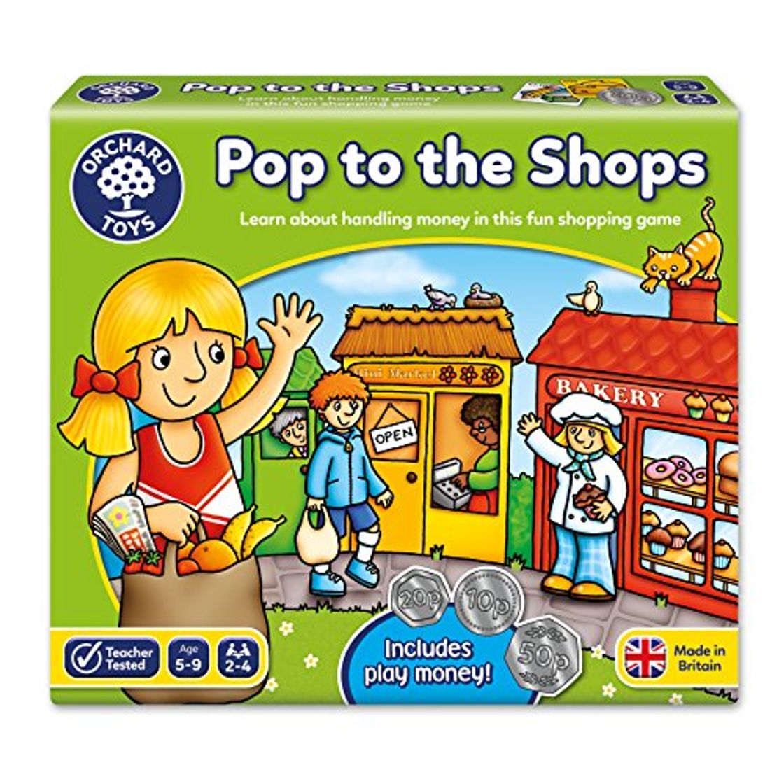 Productos Orchard_Toys Pop to the Shops - Juego sobre las compras