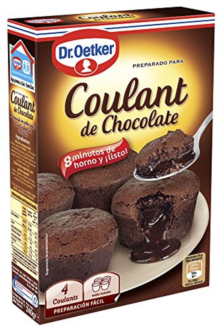 Productos Dr. Oetker Coulant De Chocolate, Preparado Para Coulants De Chocolate - Estuche