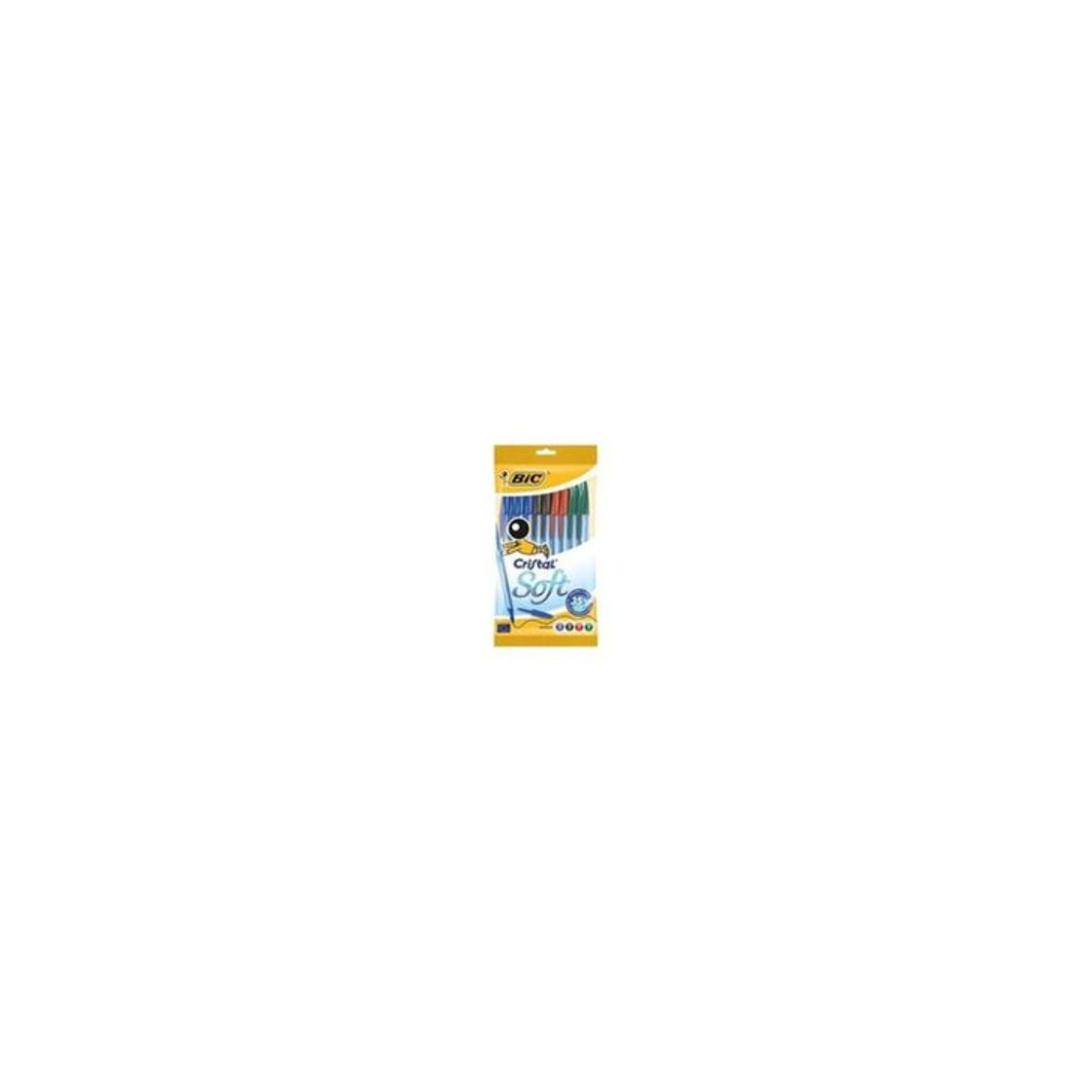 Producto BIC Cristal Soft bolígrafos punta media