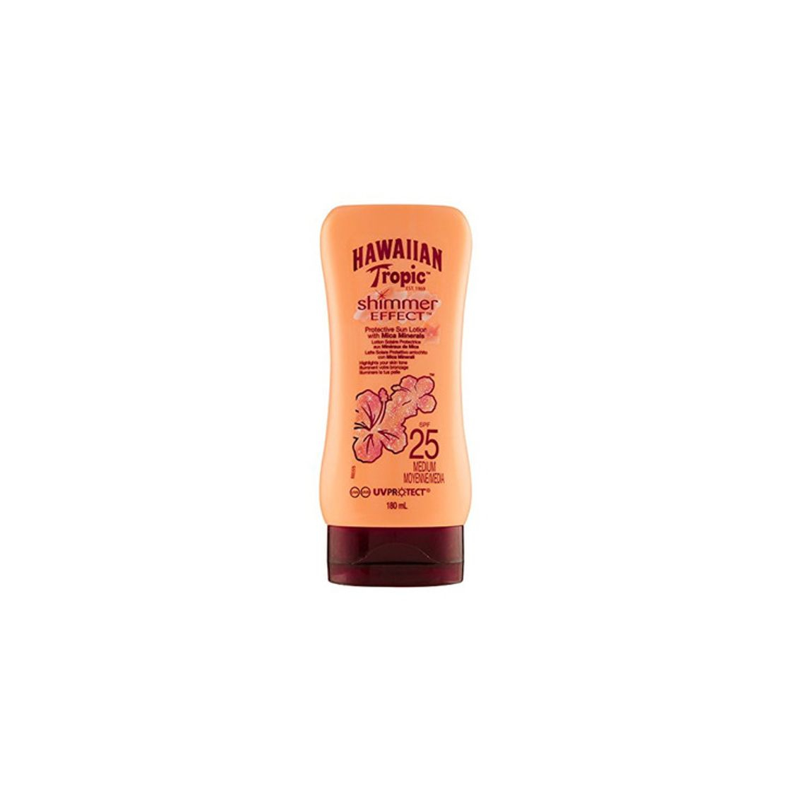 Beauty Hawaiian Tropic Shimmer Effect - Loción Solar Protectora con Efecto Brillo enriquecida