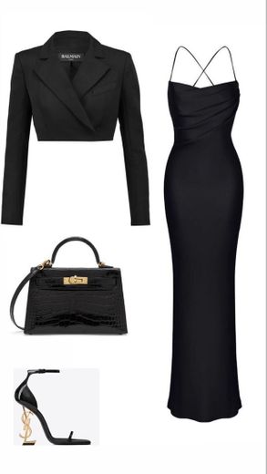 Classy all black outfit
