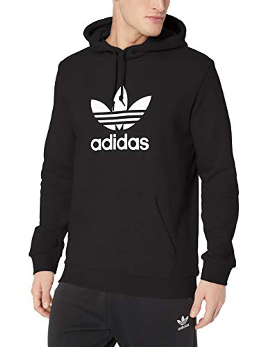 Social adidas Originals Trefoil Hoodie Sudadera, Negro