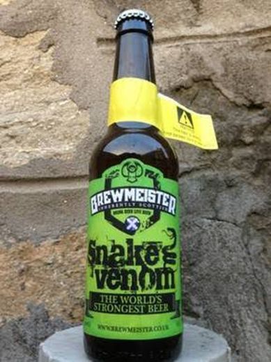 Snake Venom - A cerveja com maior teor alcoólico do mundo