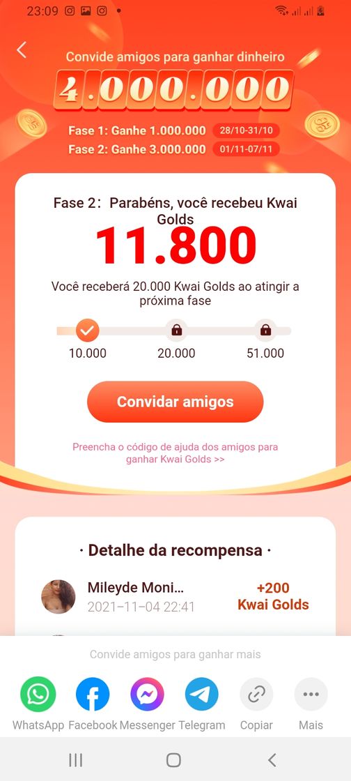 Social Ganhe dinheiro 