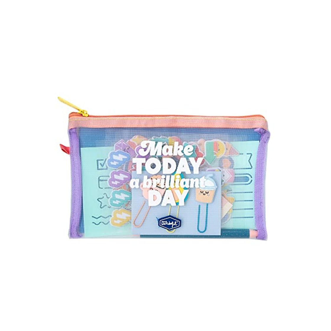 Product Mr. Wonderful Kit to decorate your diary - Make today a brilliant