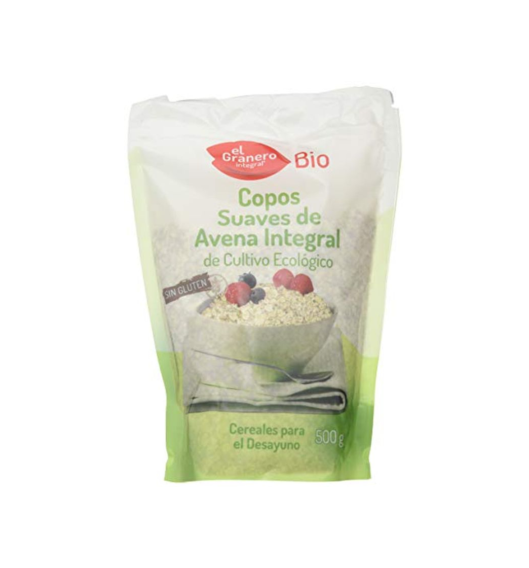 Producto Granero Copos Suaves De Avena Integral Sin Gluten Bio 500 Bolsa 500 Gramos 500 ml