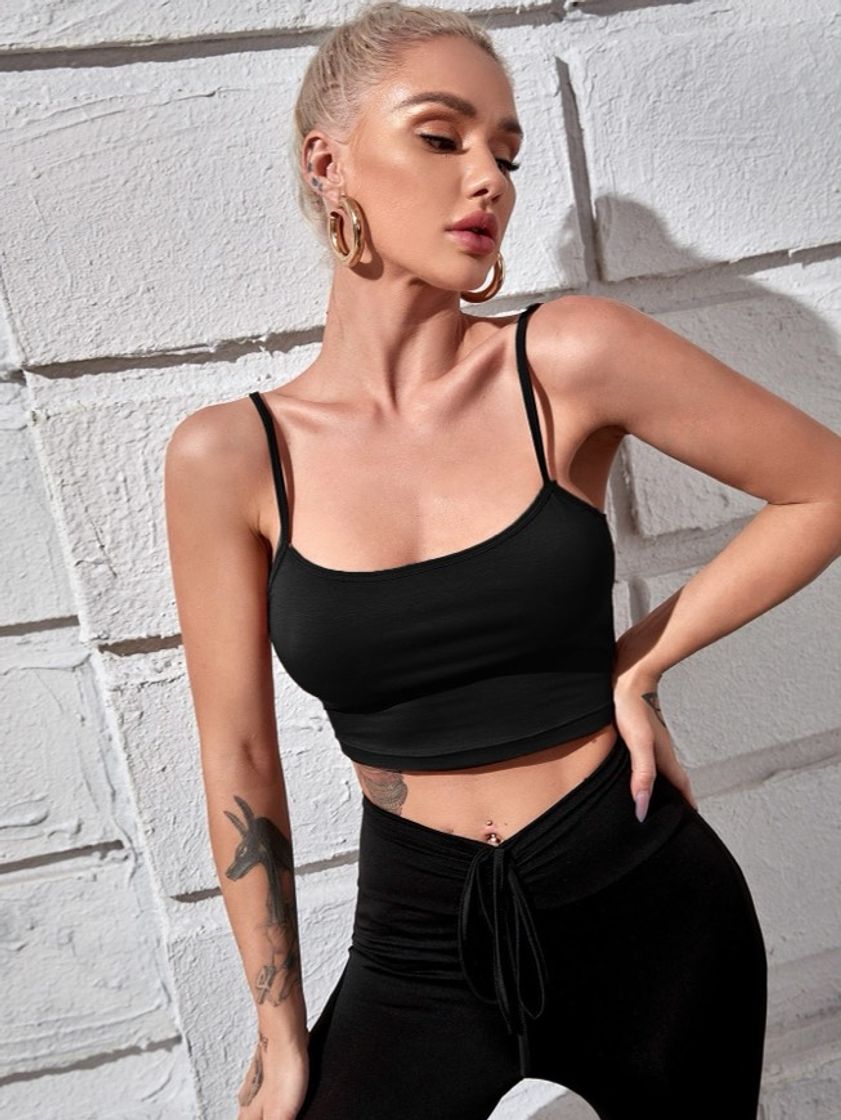 Fashion SHEIN crop cami top